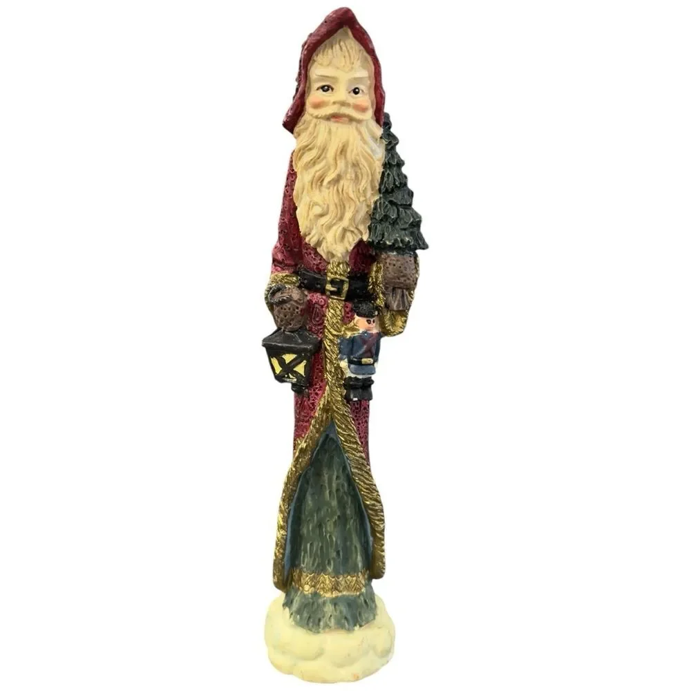 Windsor Collection Old World Santa Vintage Christmas Collectible Figurine.